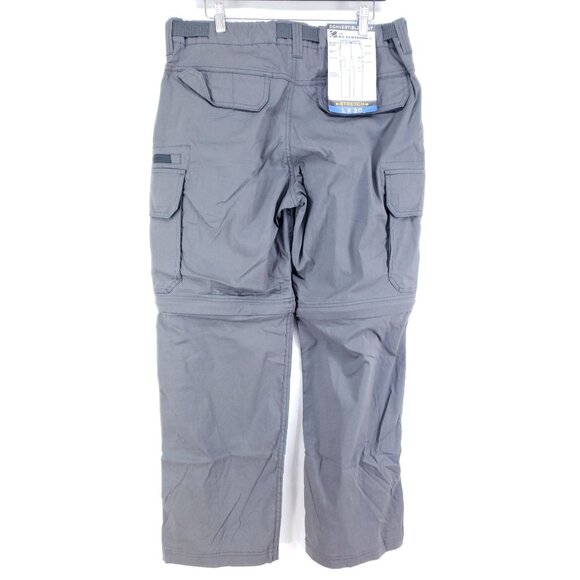 The BC Clothing Co Convertible Pants Men's Size Large Gray - Picture 1 of 11